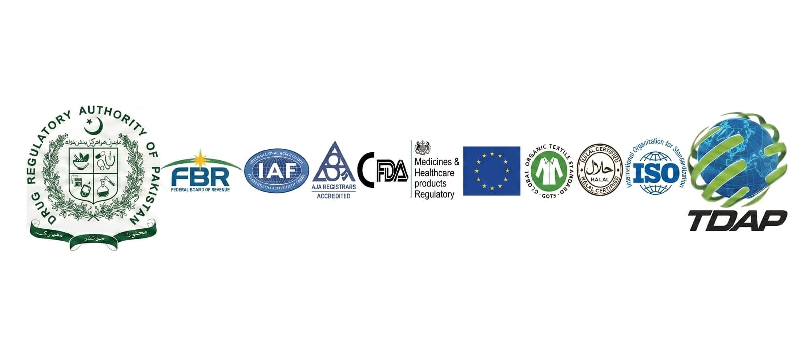 Green Impex International certifications and registrations