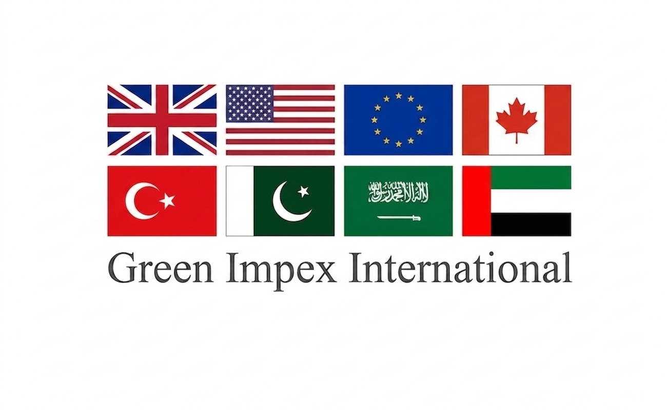 International markets served by Green Impex International
